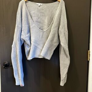 Lunya Cozy Cotton and Silk Sweater L